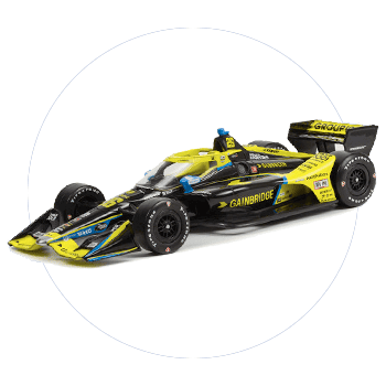 Open wheel diecst cars from Indycar and Formula 1