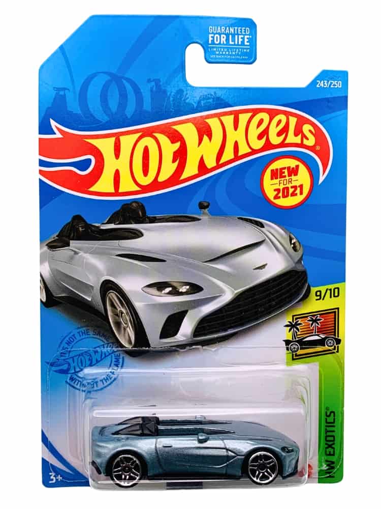 Hot Wheels Aston Martin V12 Speedster Silver