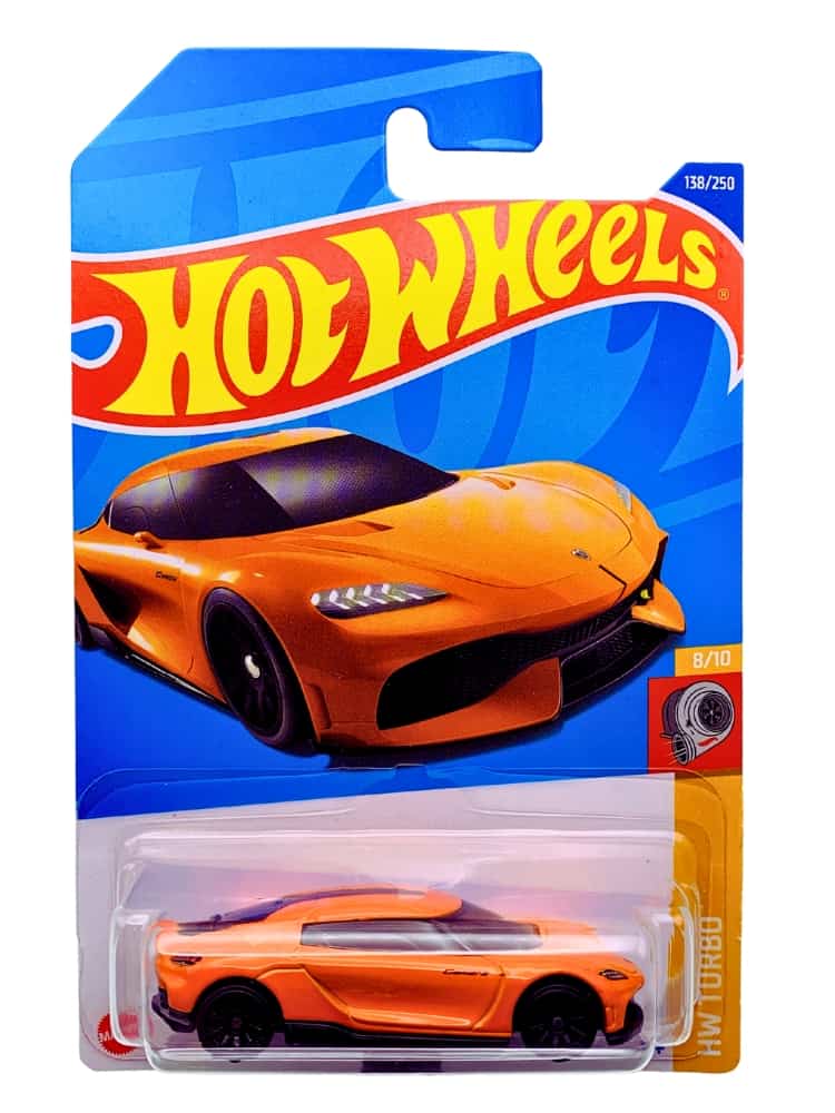 Hot Wheels Koenigsegg Genera Orange