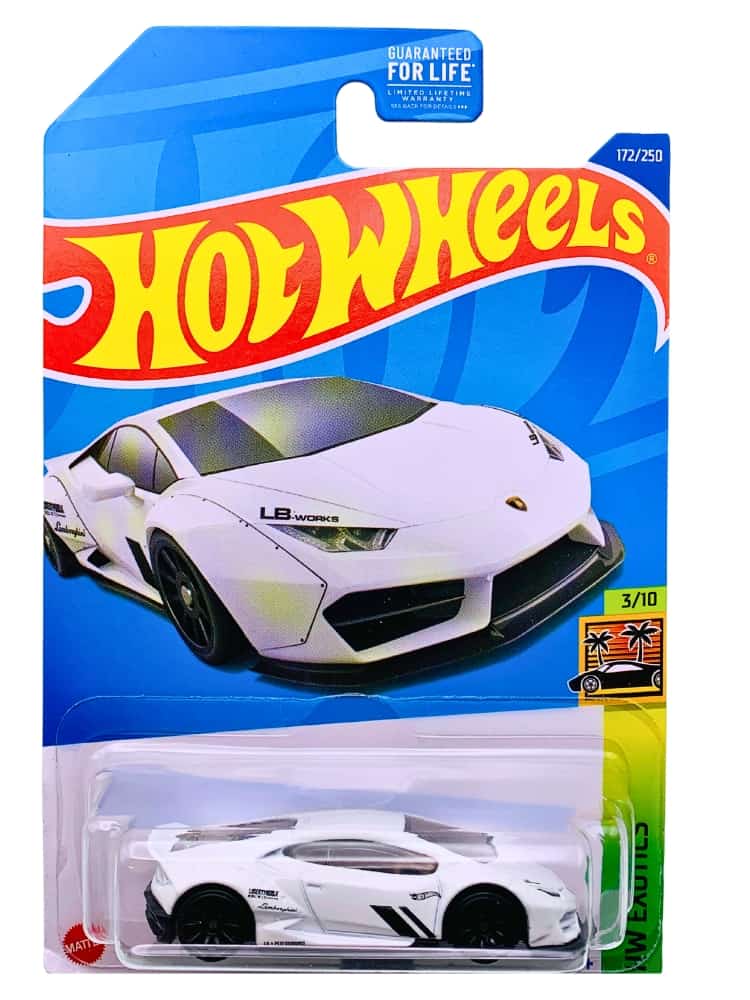 Hot Wheels Lamborghini Huracan in White