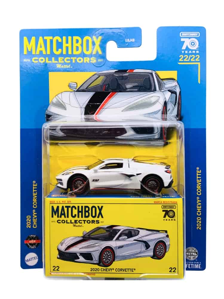 Matchbox Collectors Chevy Corvette White