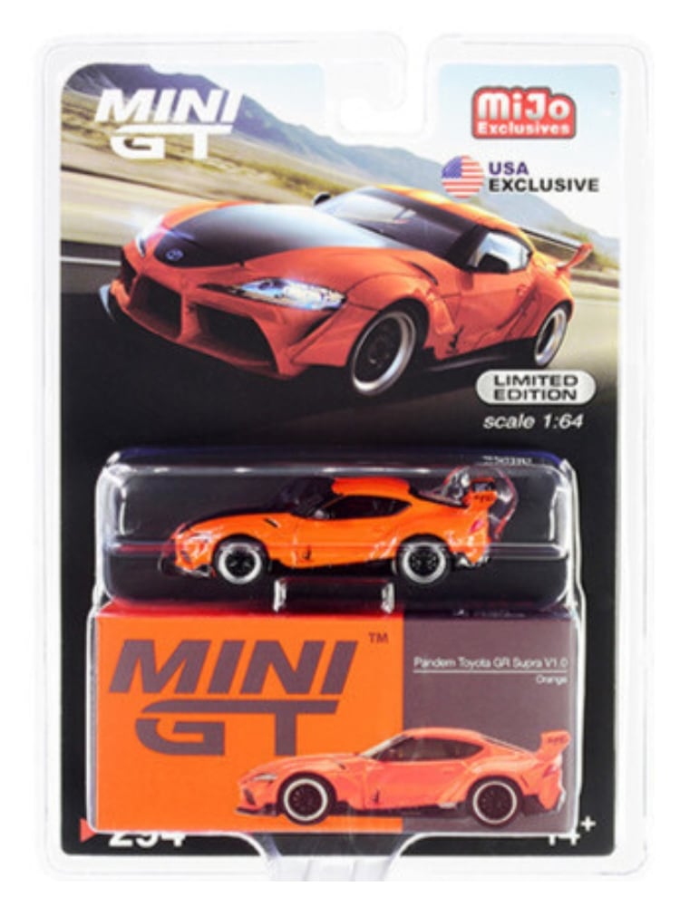 Mini GT Toyota GR Orange