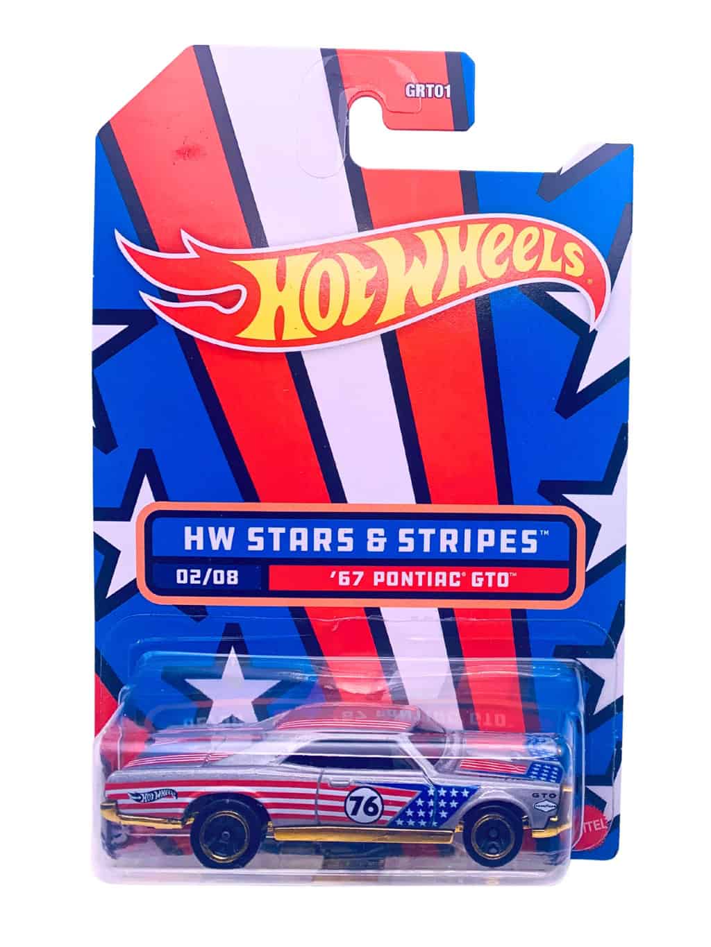 Hot Wheels 1967 Pontiac GTO HW Stars and Stripes