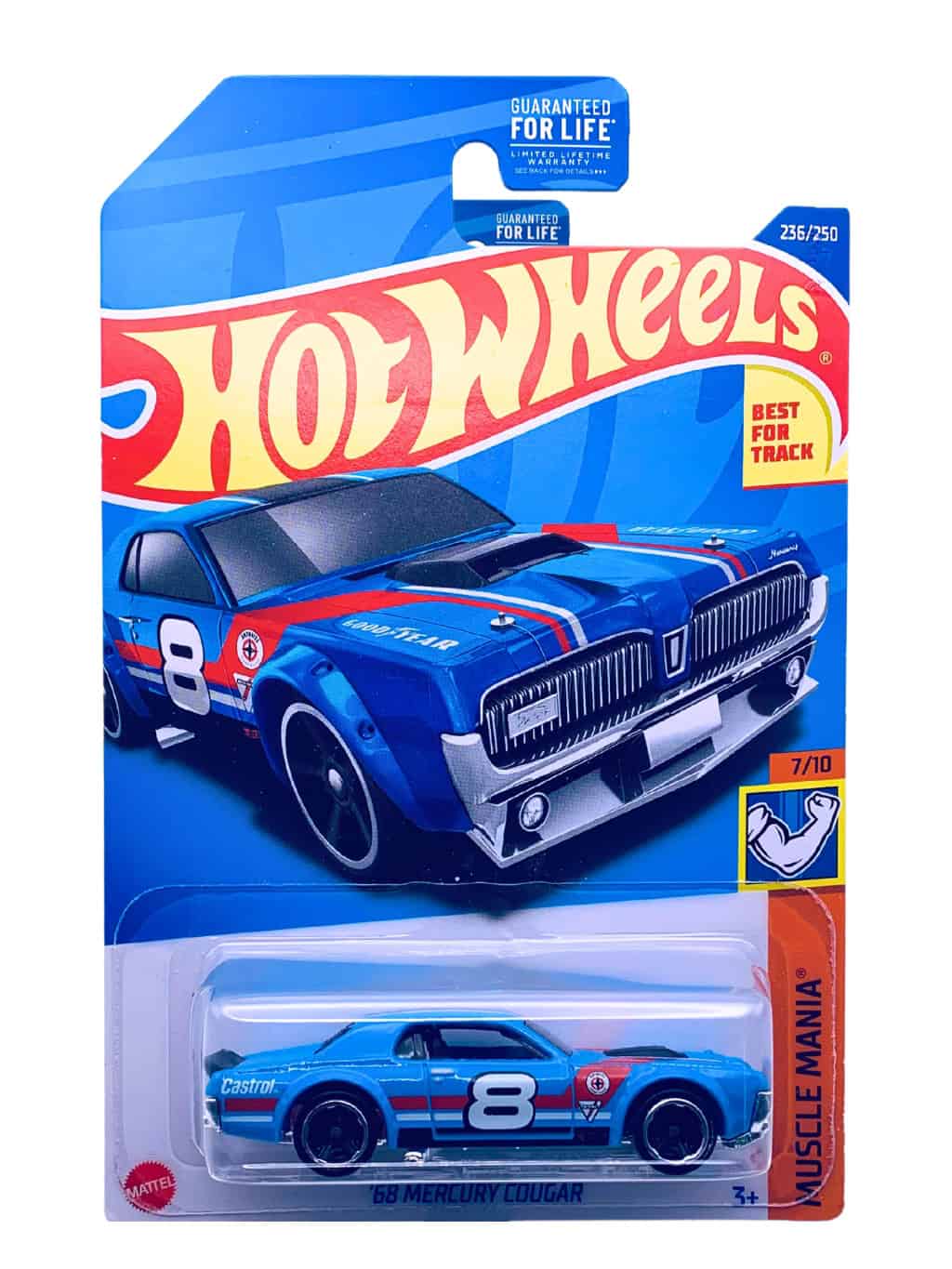 Hot Wheels 1968 Mercury Cougar - 2022 Muscle Mania