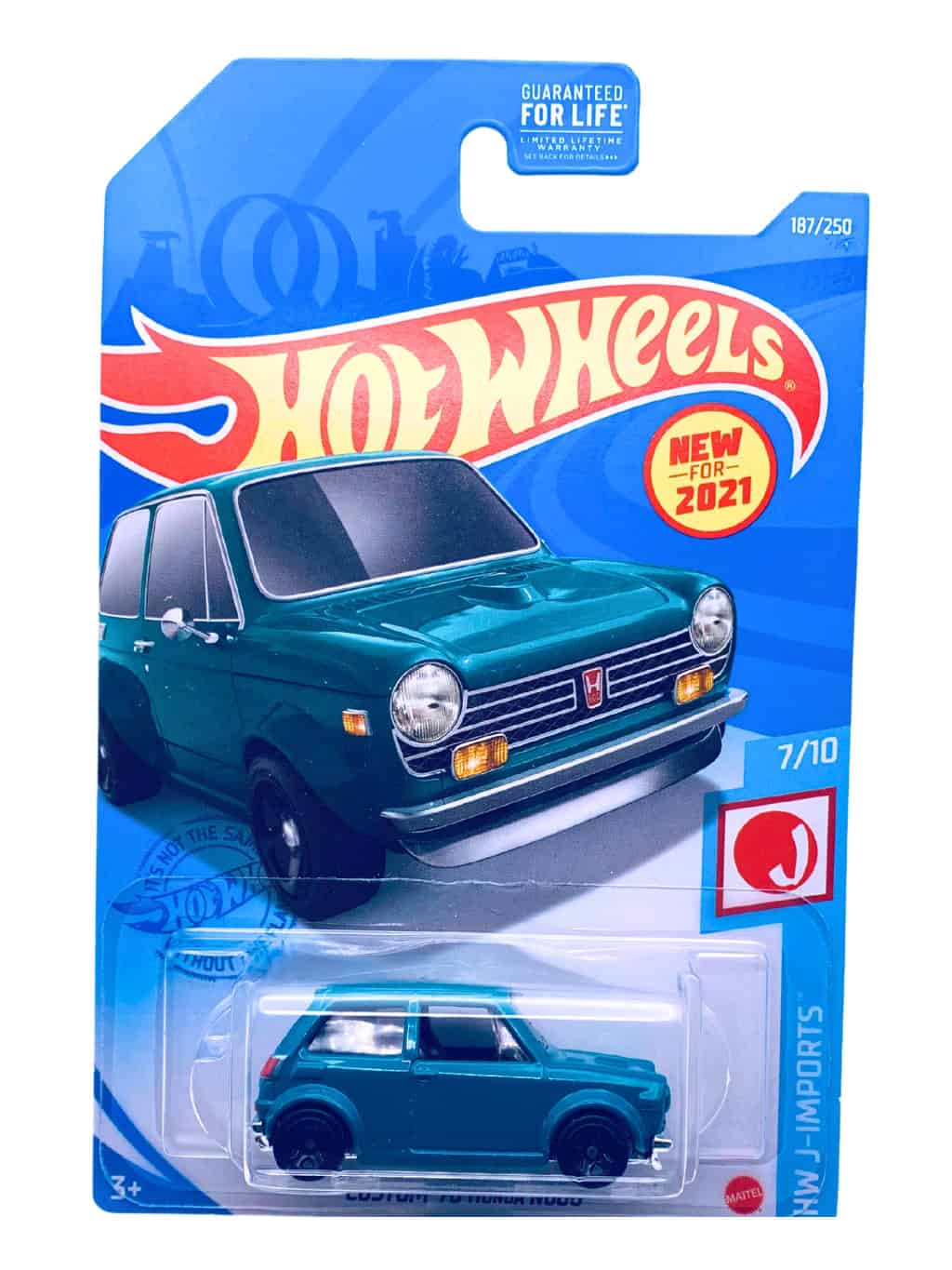 Hot Wheels 1970 Custom Honda N600 - 2021 HW J-imports