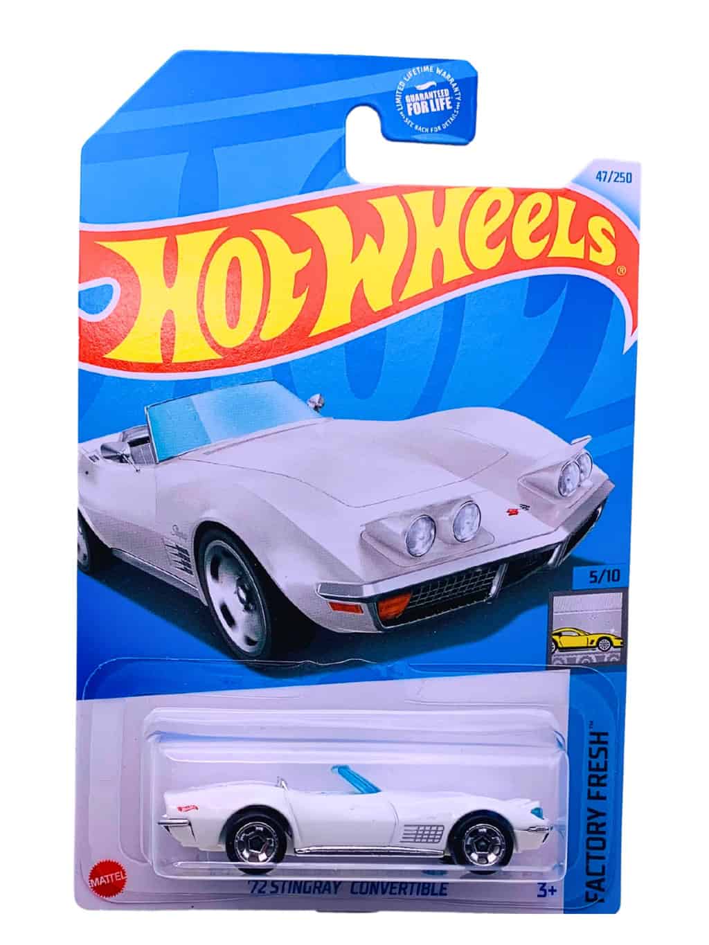 Hot Wheels 1972 Stingray Corvette - 2024 Factory Fresh