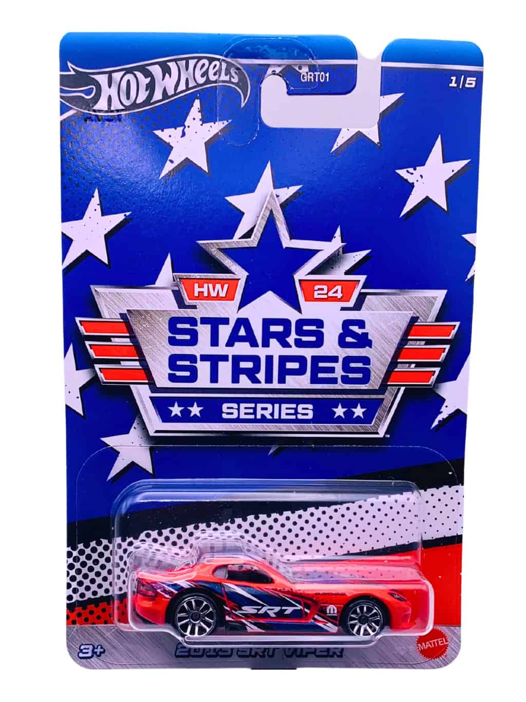 Hot Wheels 2013 SRT Viper - 2024 Stars and Stripes