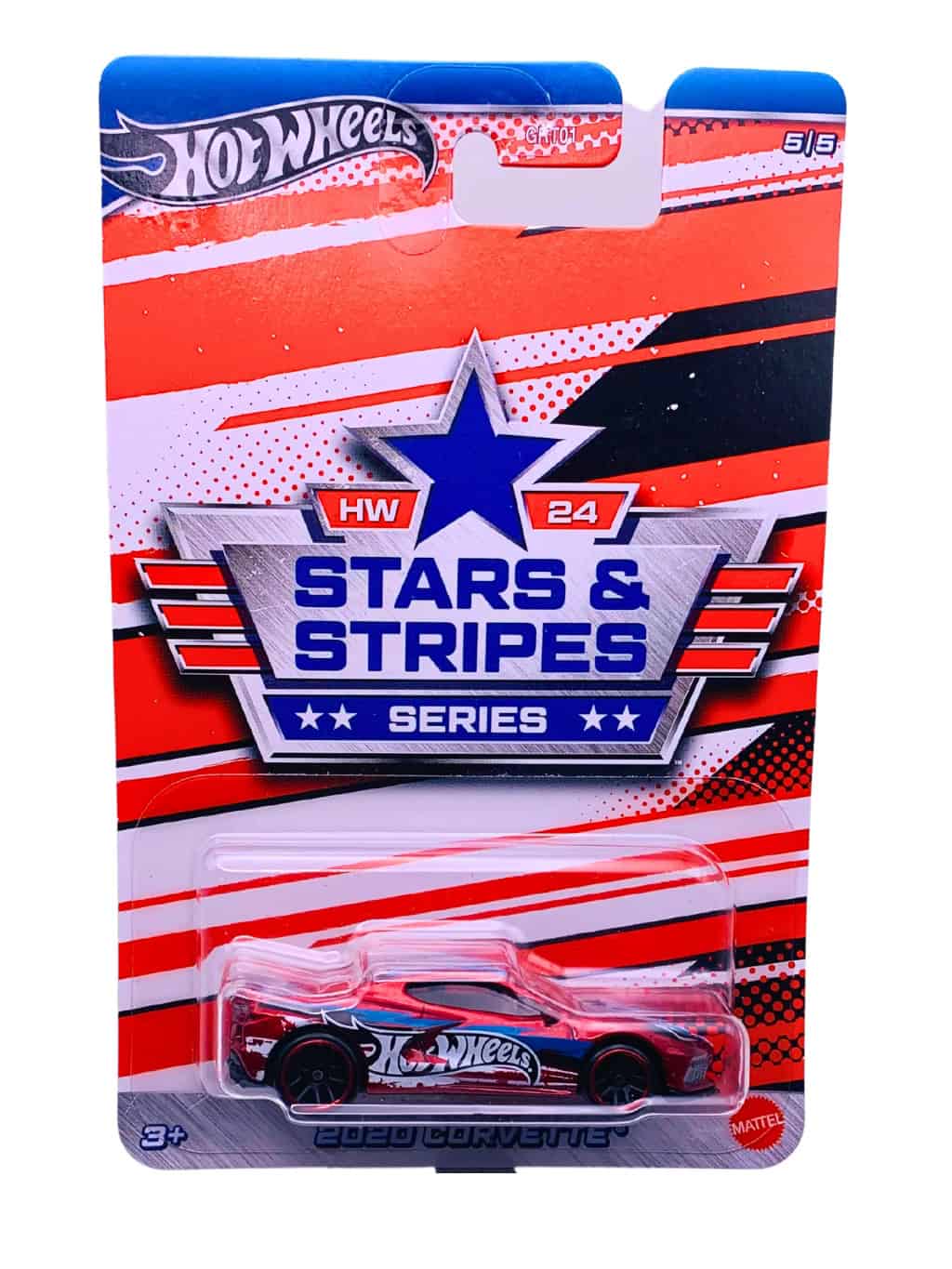 Hot Wheels 2020 Corvette - 2024 Stars and Stripes