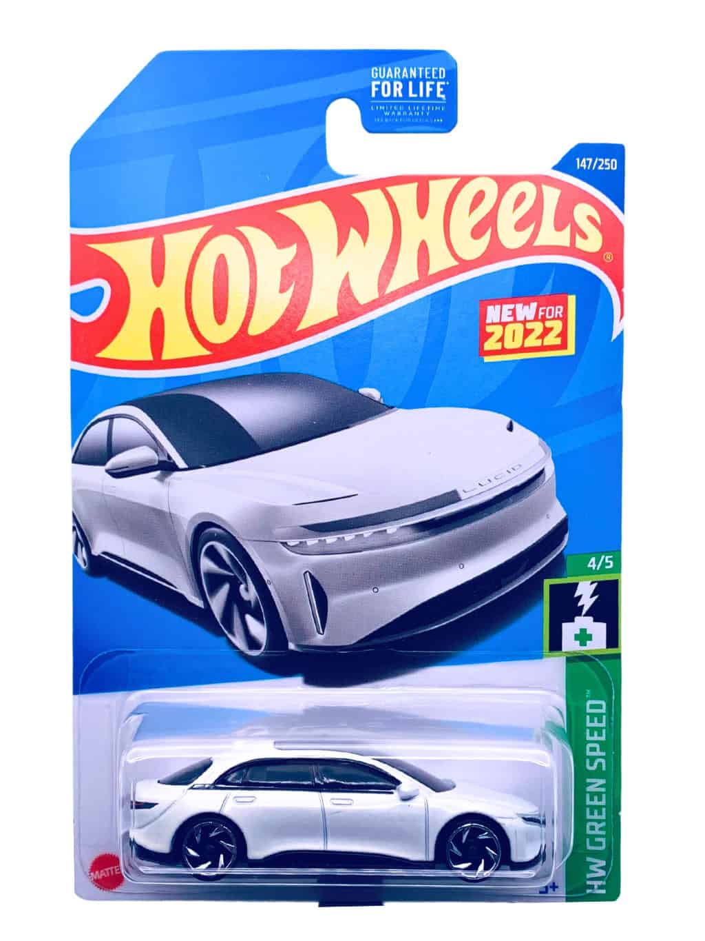 Hot Wheels Lucid Air - 2022 HW Green Speed