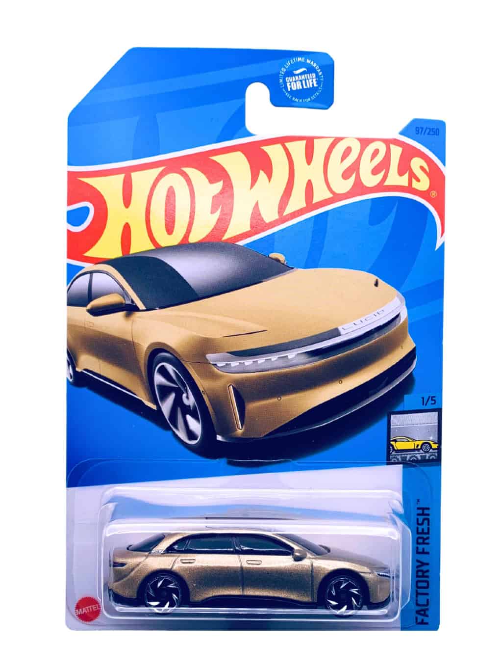 Hot Wheels Lucid Air - 2023 Factory Fresh