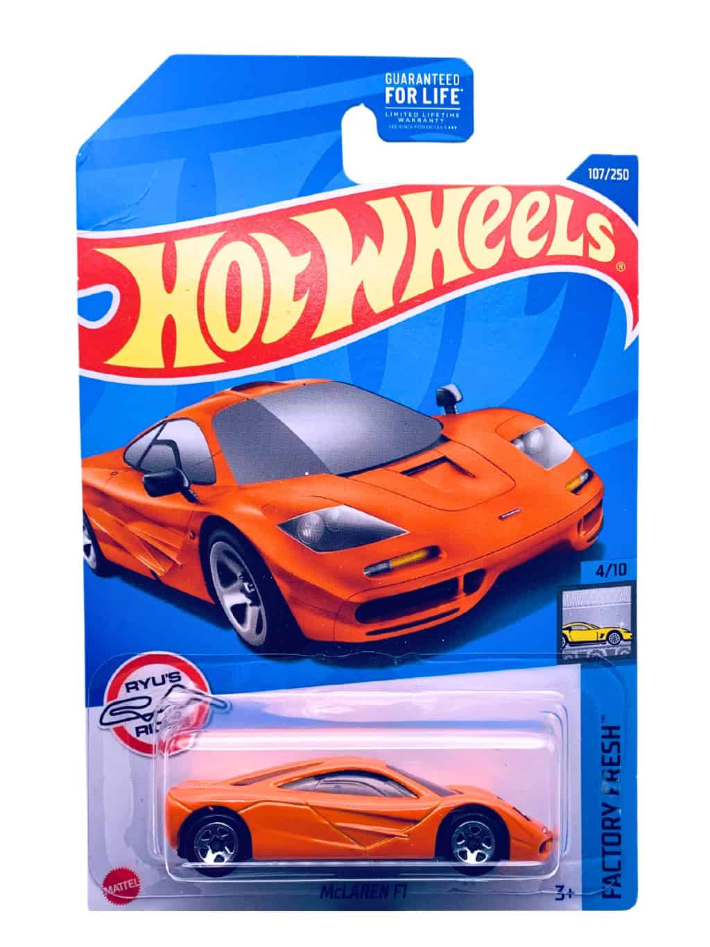 Hot Wheels McLaren F1 - 2022 Factory Fresh