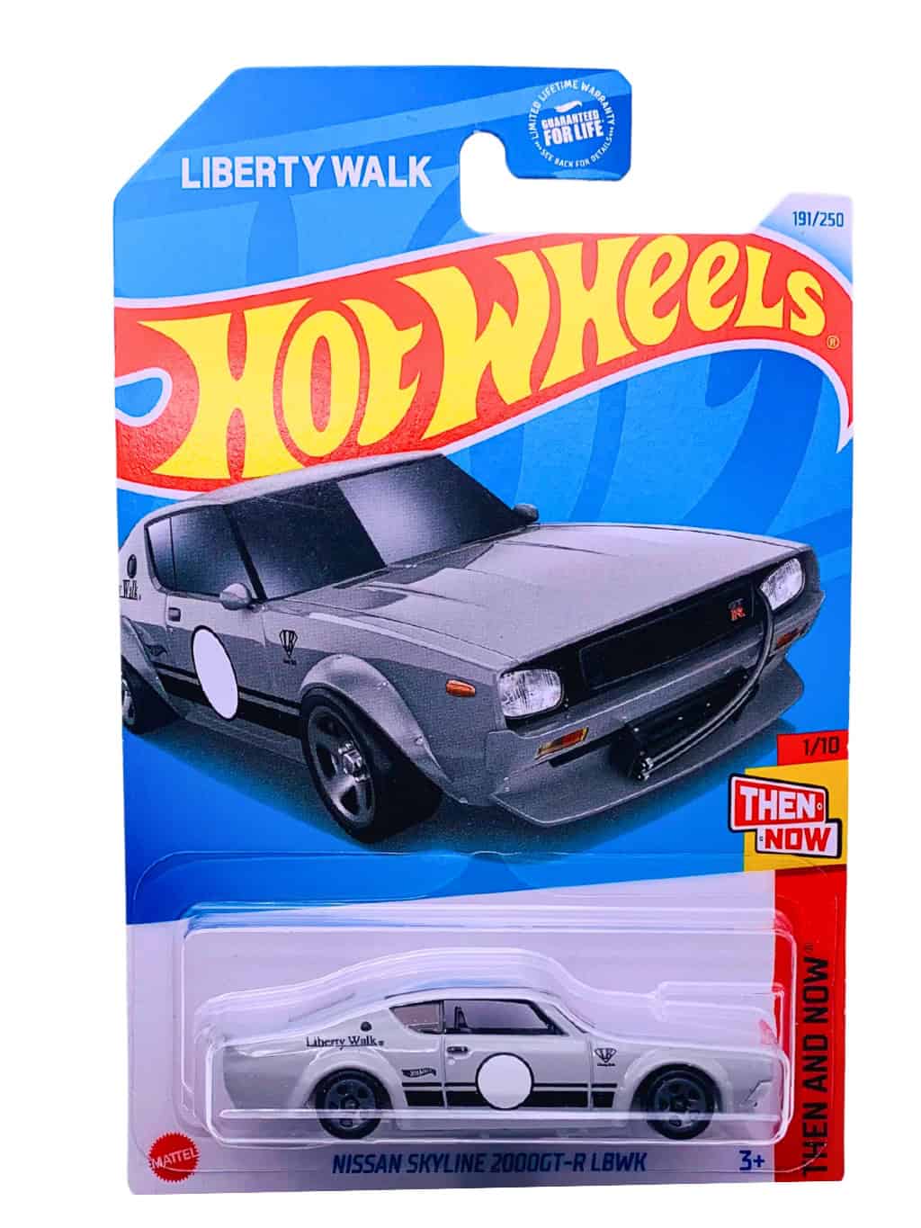 Hot Wheels Nissan Skyline 2000 GT-R - 2024 Then and Now