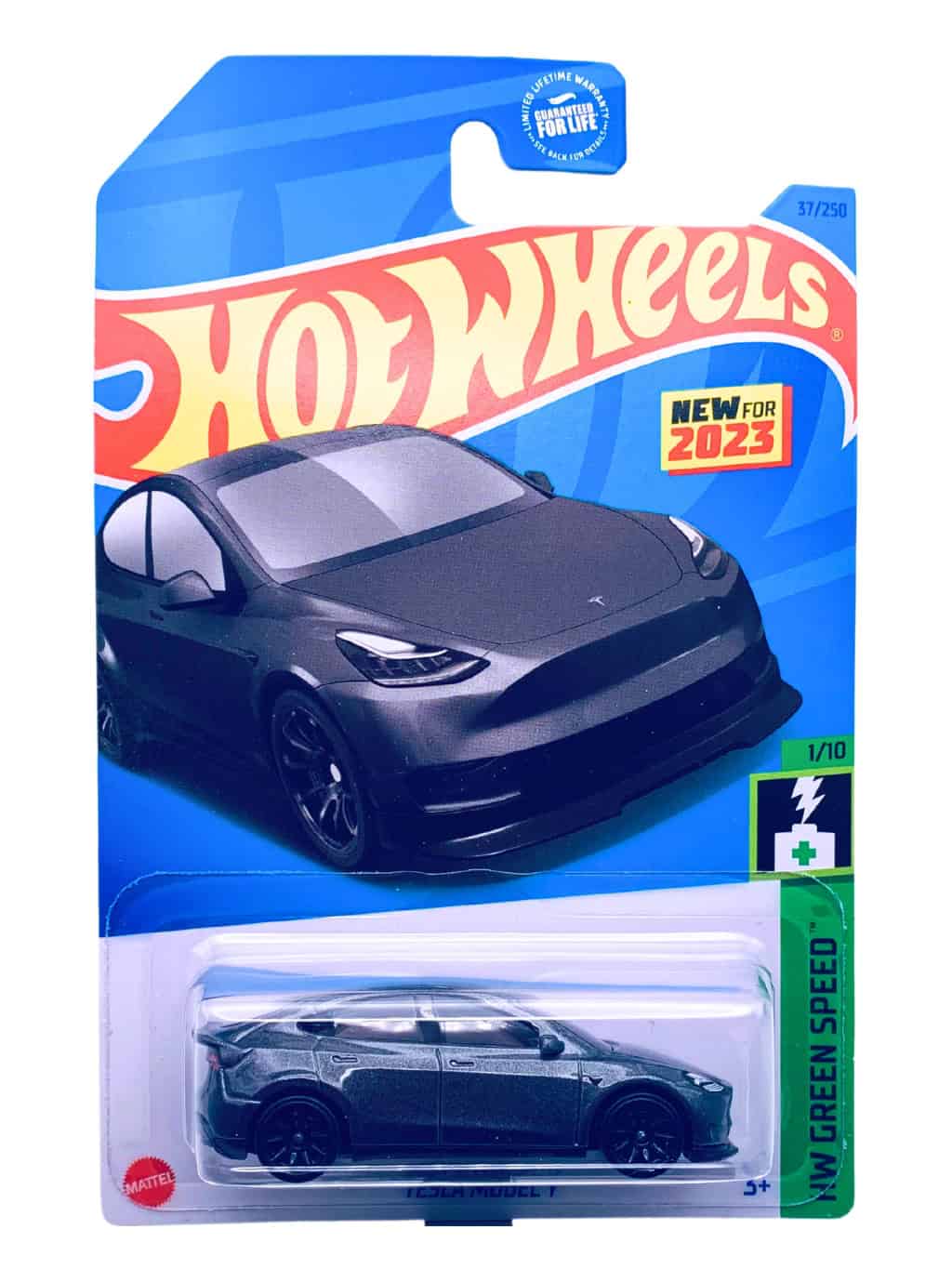 Hot Wheels Tesla Model Y - 2023 HW Green Speed