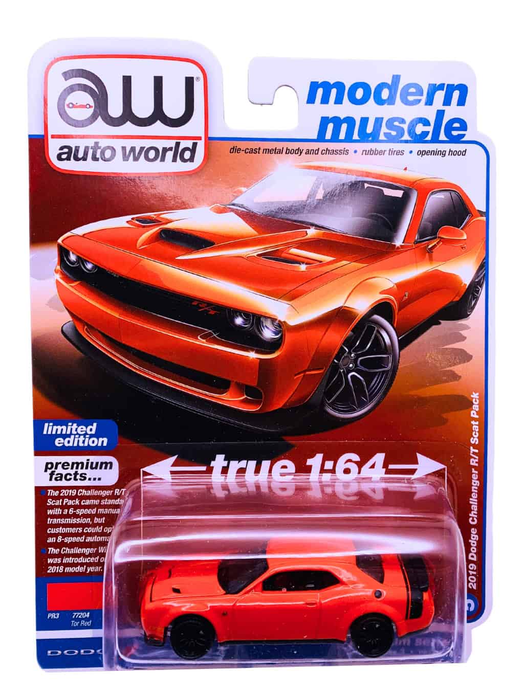 Auto World 2019 Dodge Challenger Scat Pack