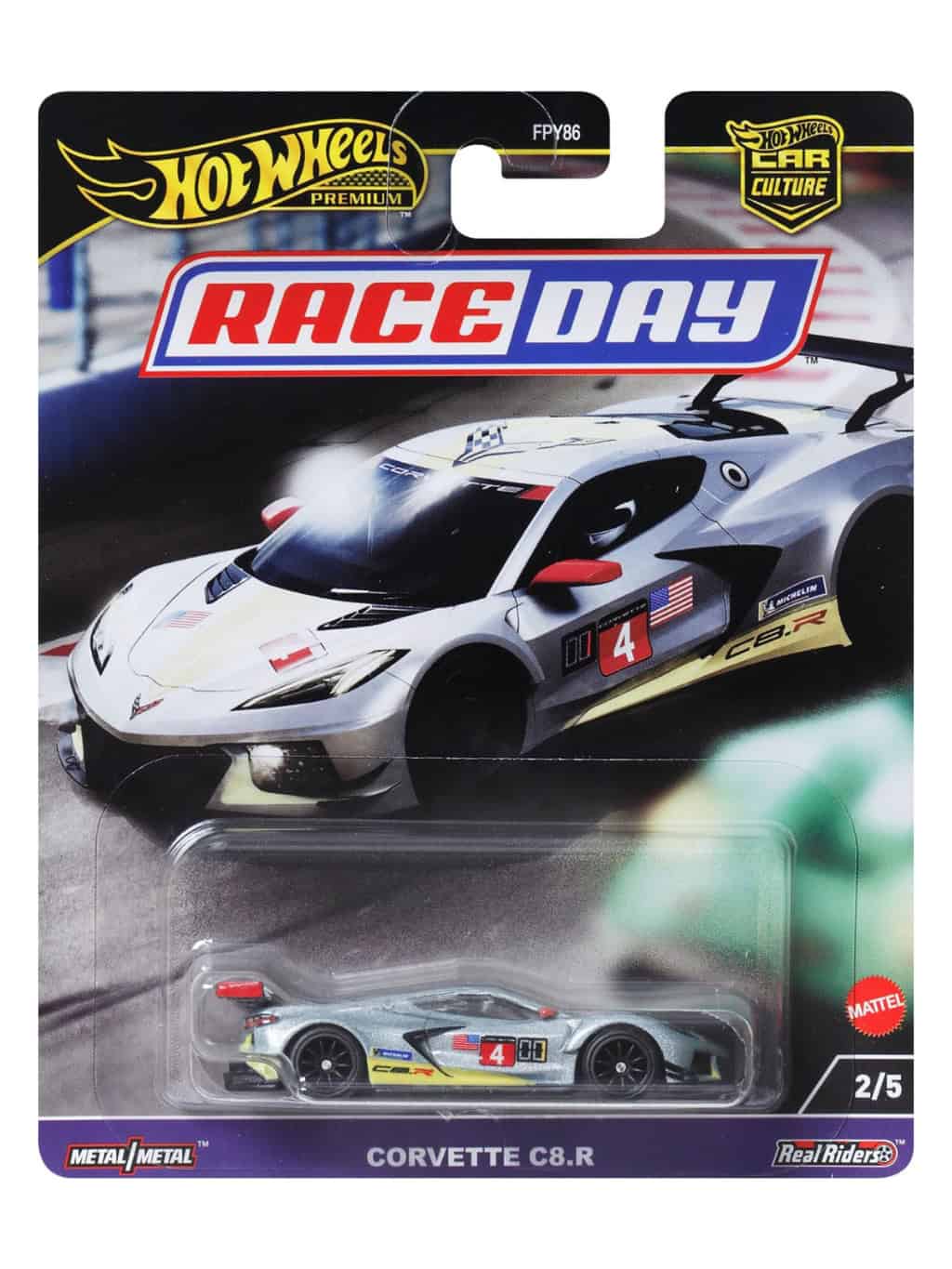 Hot Wheels Premium Corvette C8.R