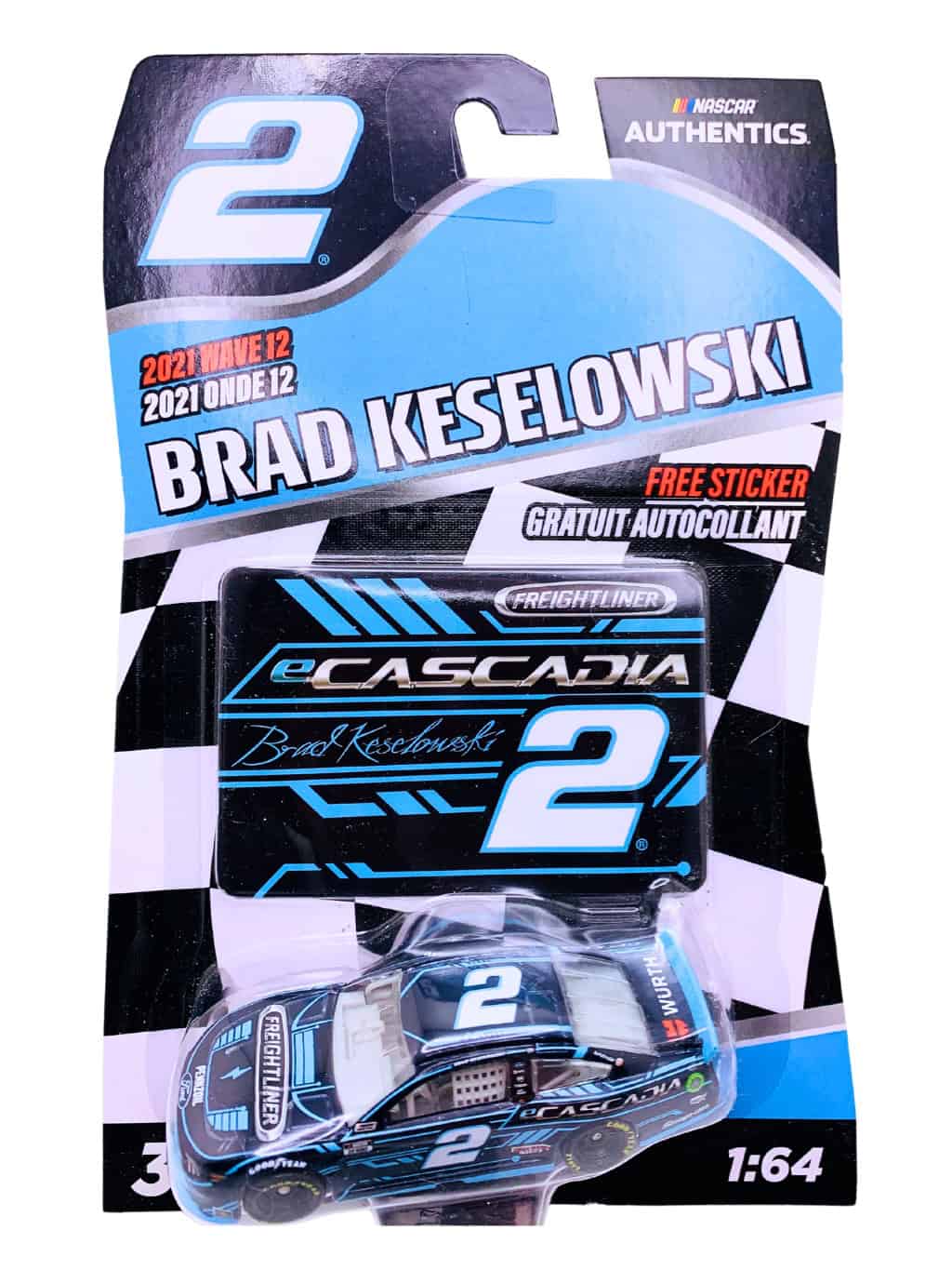 NASCAR 2021 Brad Keselowski eCascadia