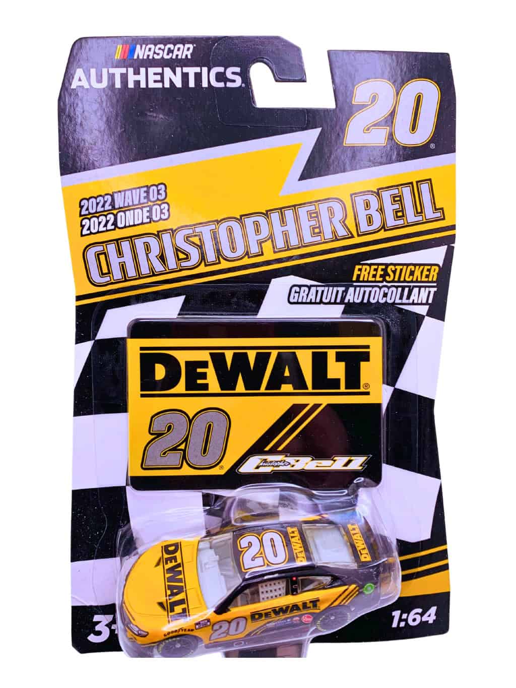 NASCAR 2022 Christopher Bell DeWalt