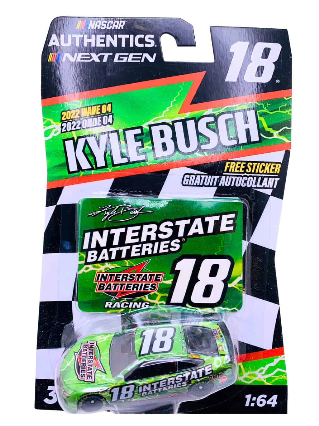 NASCAR 2022 Kyle Busch Interstate Batteries