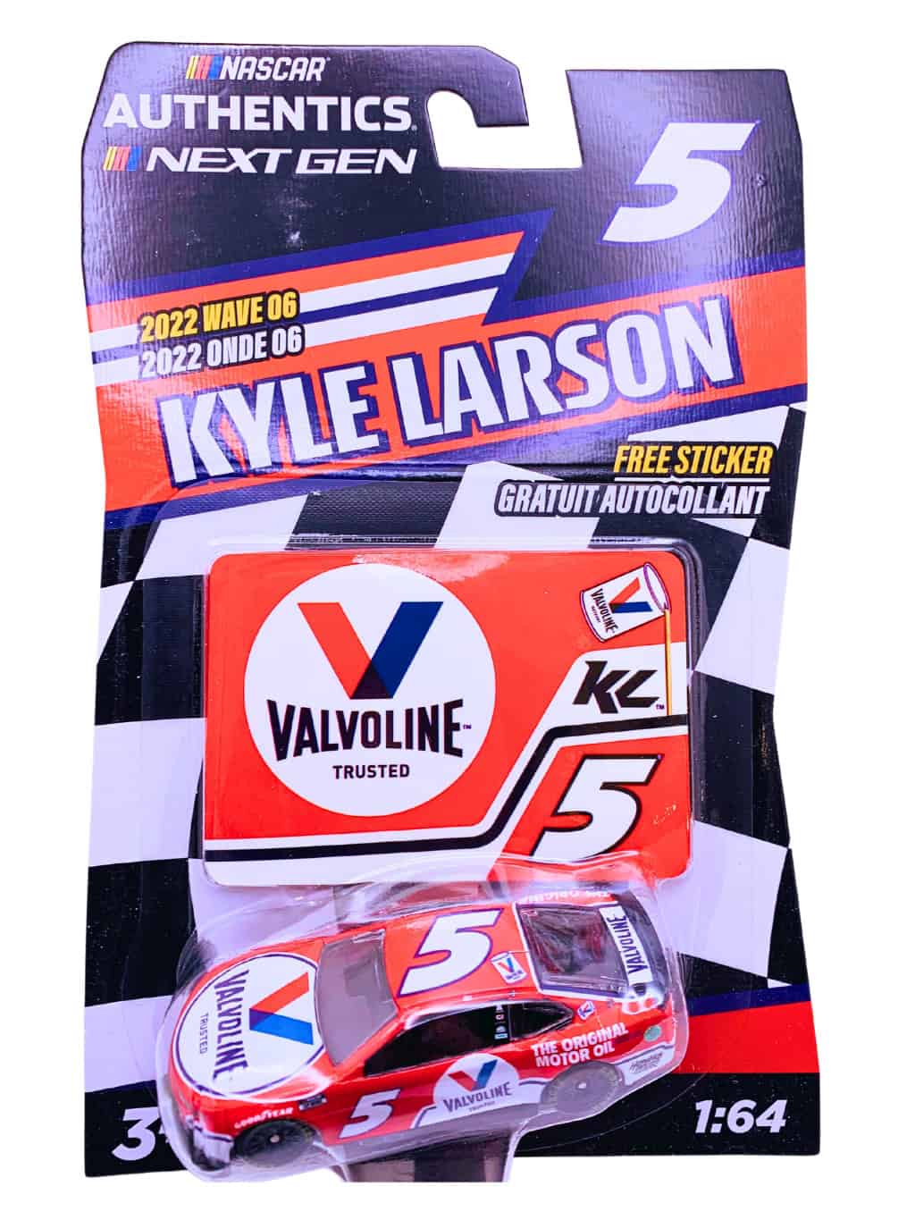 NASCAR Kyle Larson Valvoline Chevy