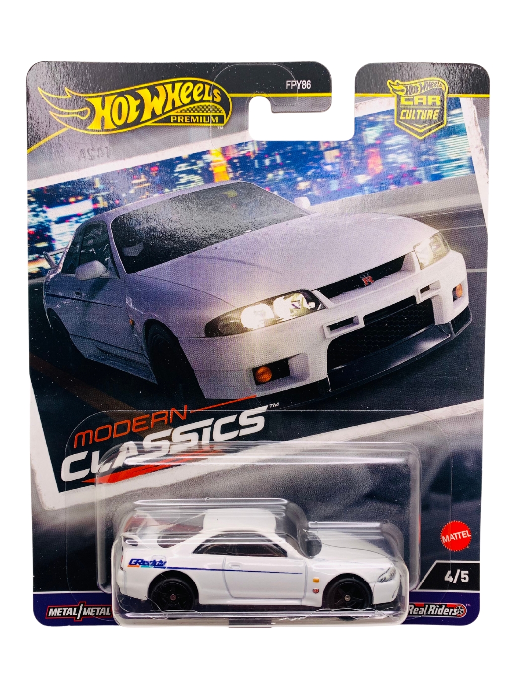 Hot Wheels Premium Nissan Skyline GT-R (BCNR33)